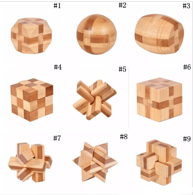 Wooden interlocking puzzle Wooden Toys