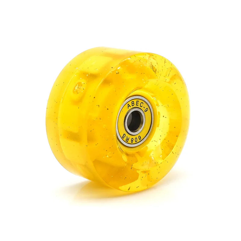 82A PU 58mmx32mm Luminous Outdoor Quad Wheels