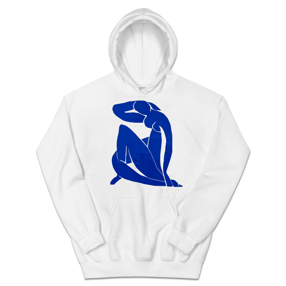 Henri Matisse Blue Nude 1952 Artwork Unisex Hoodie
