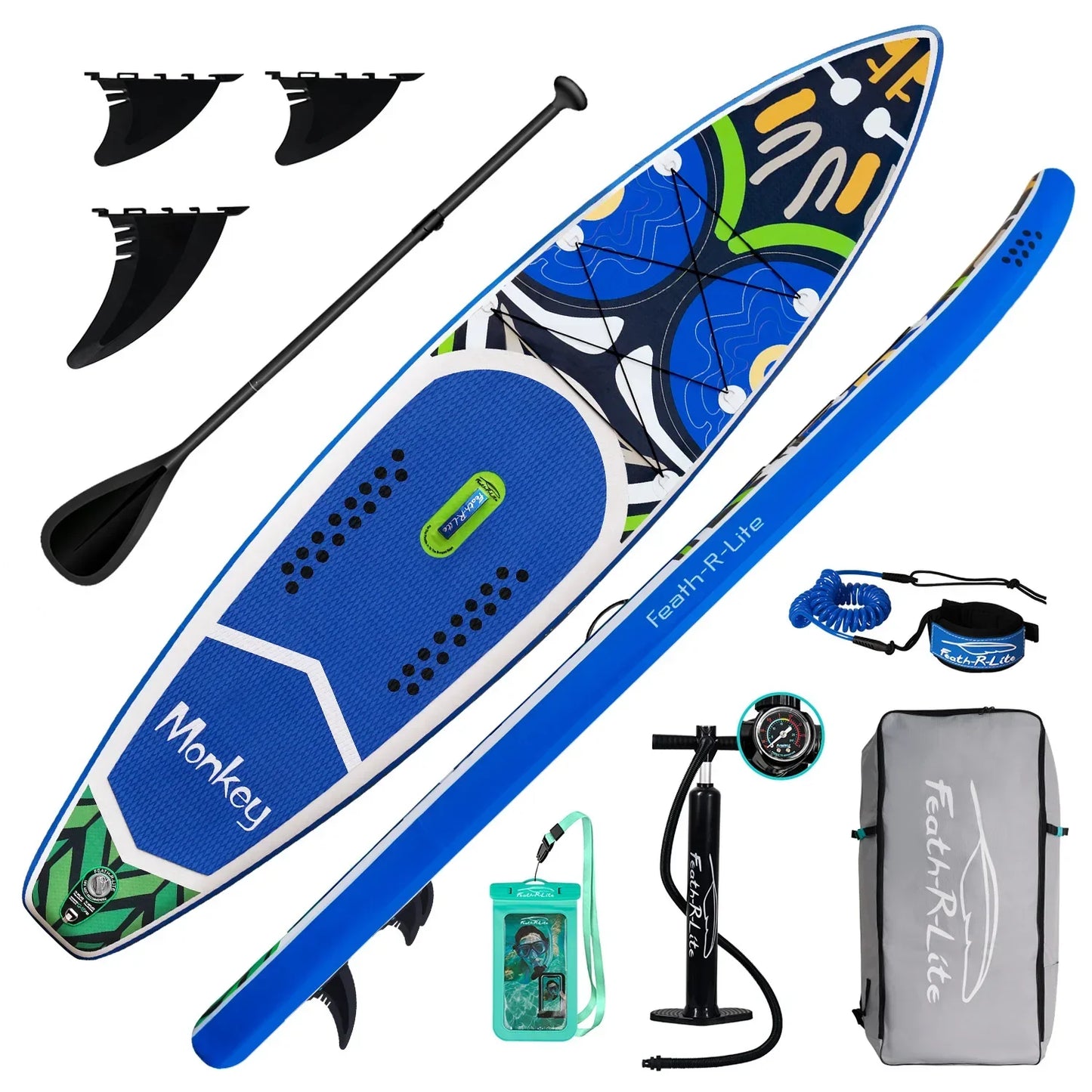 Beginner Portable Thickened Inflatable PVC Paddle Board