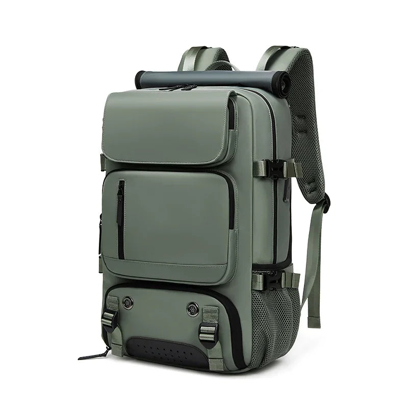 16 inch Waterproof Business Laptop Backpack with Shoe Bag