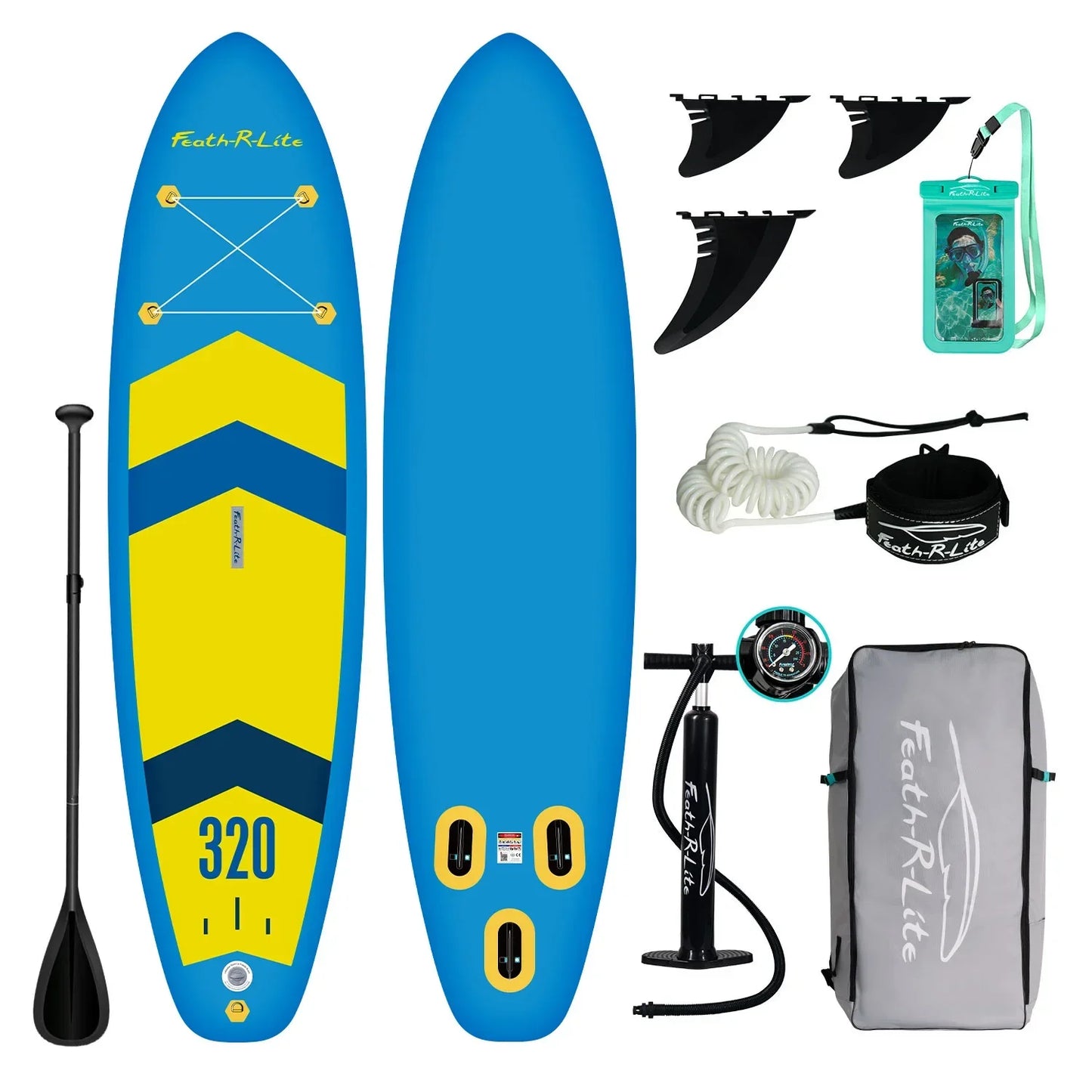 Beginner Portable Thickened Inflatable PVC Paddle Board
