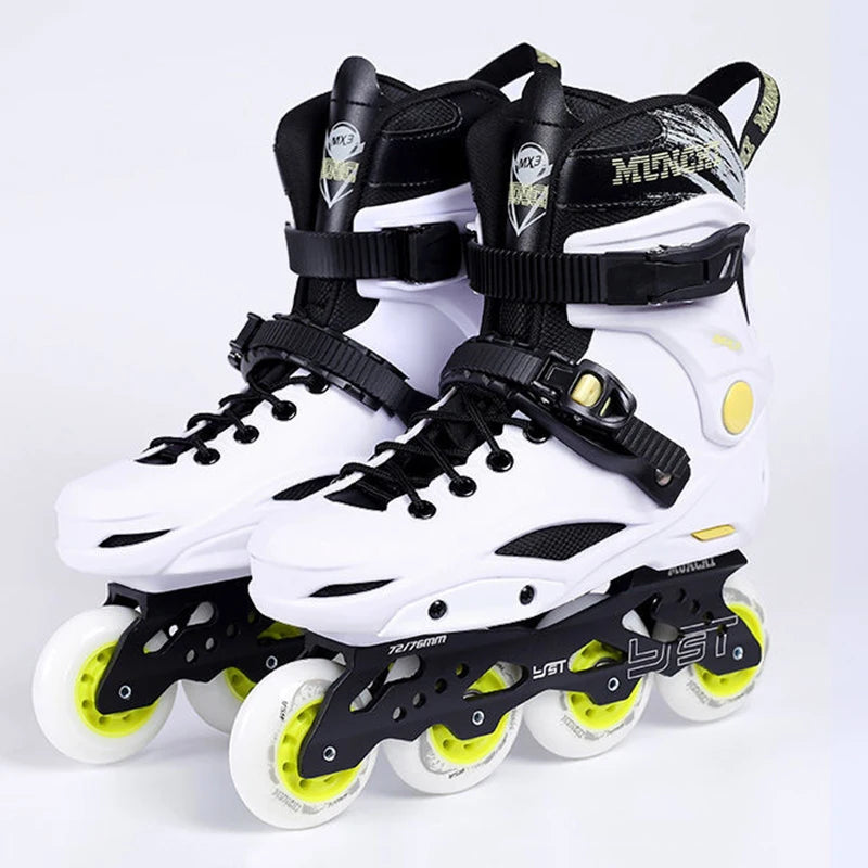 Unisex 4 Wheel Free Skate Inline Roller Blades
