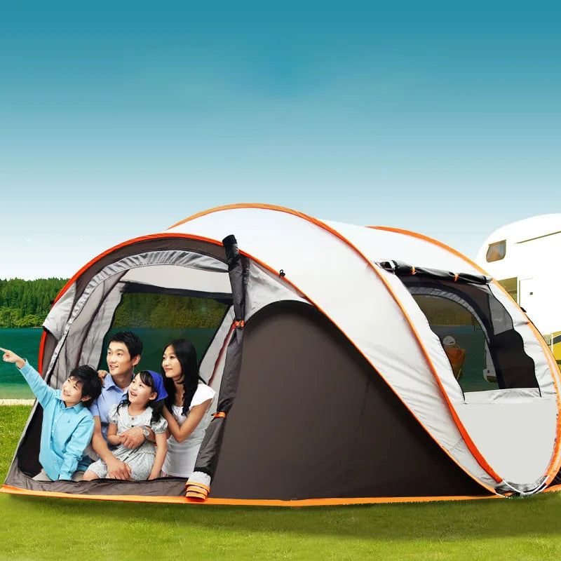 4-6 Person Large Automatic Instant Unfold Outdoor Camping Tent