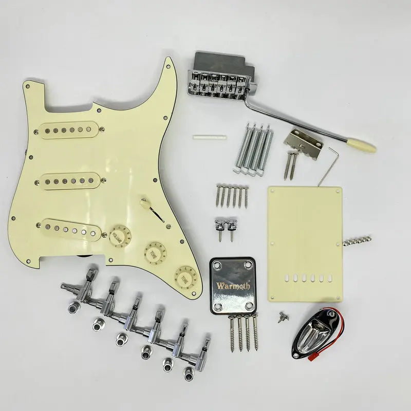 Full DIY Electric Guitar Accessory Kit Set - Warmoth Brand ST Style