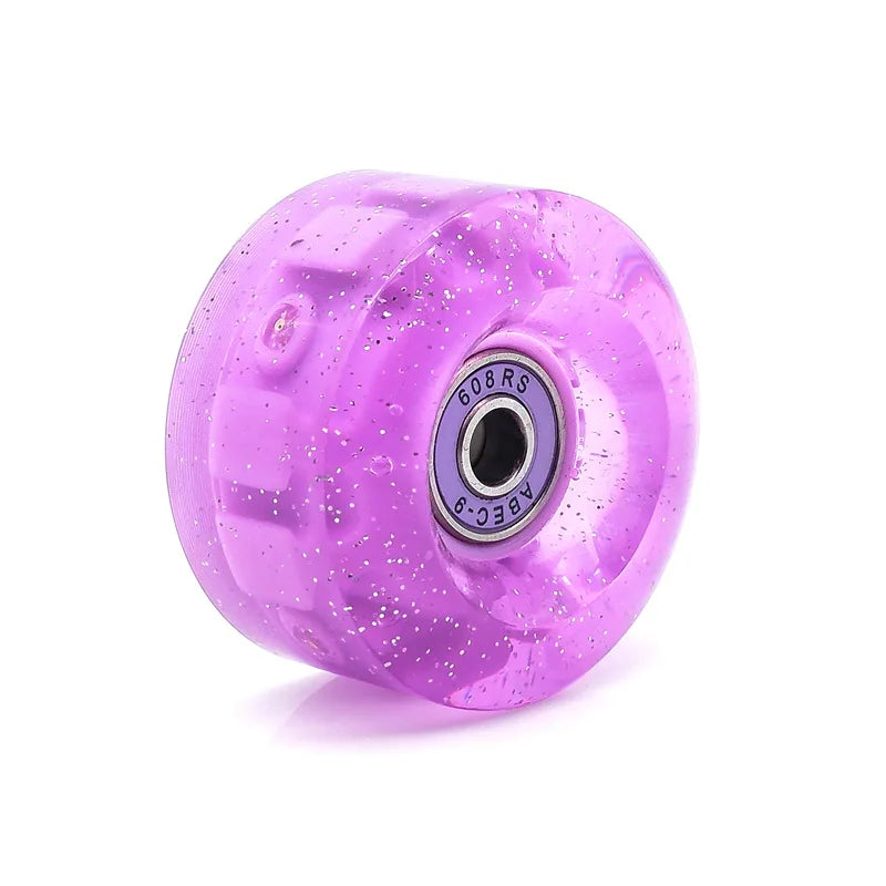 82A PU 58mmx32mm Luminous Outdoor Quad Wheels