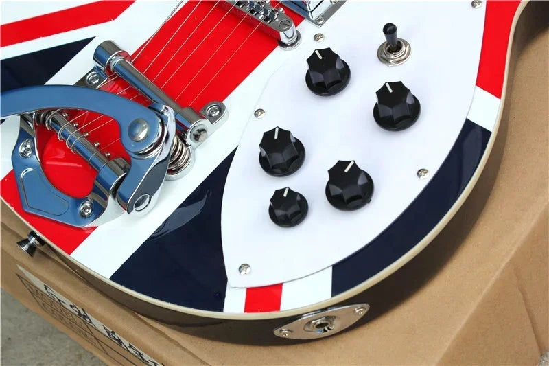 Flyoung Semi Hollow Maple Body 6 Strings Electric Guitar