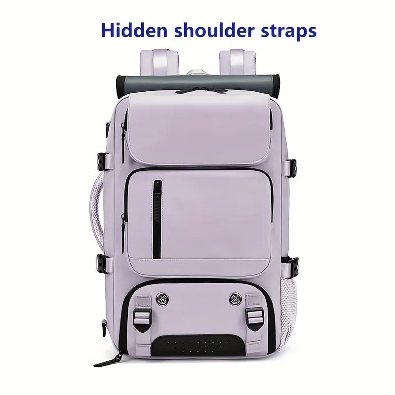 16 inch Waterproof Business Laptop Backpack with Shoe Bag