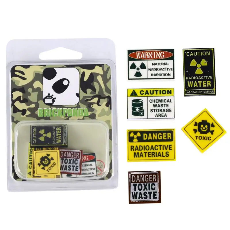 Miniature recreational block toy pieces