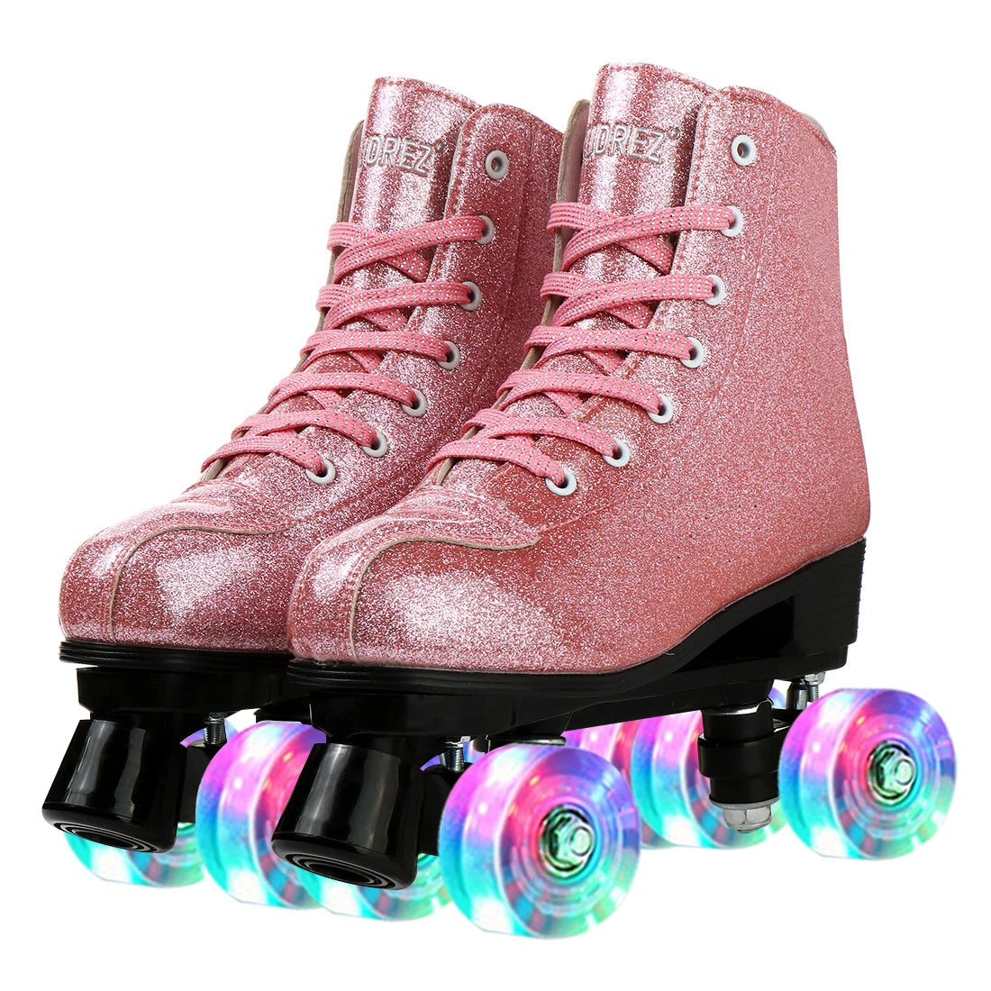 Polyurethane Flash Quad Roller Skates