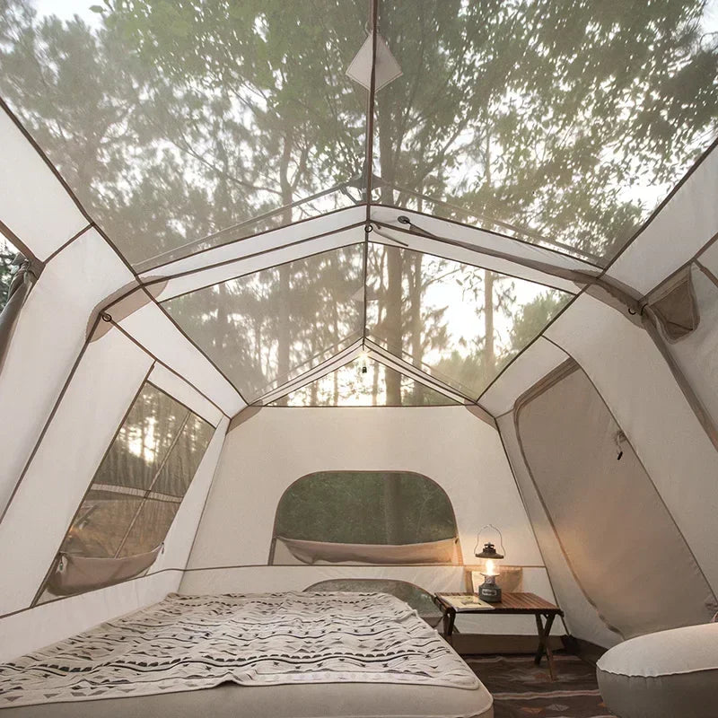 Large Naturehike 8 People, 4 Seasons Camping Tent