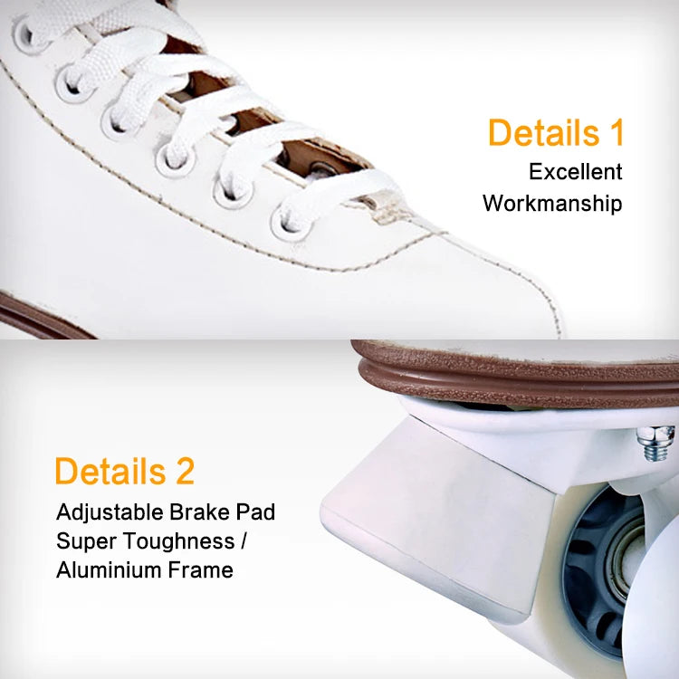 Beginner Indoor Quad Roller Dance Skates