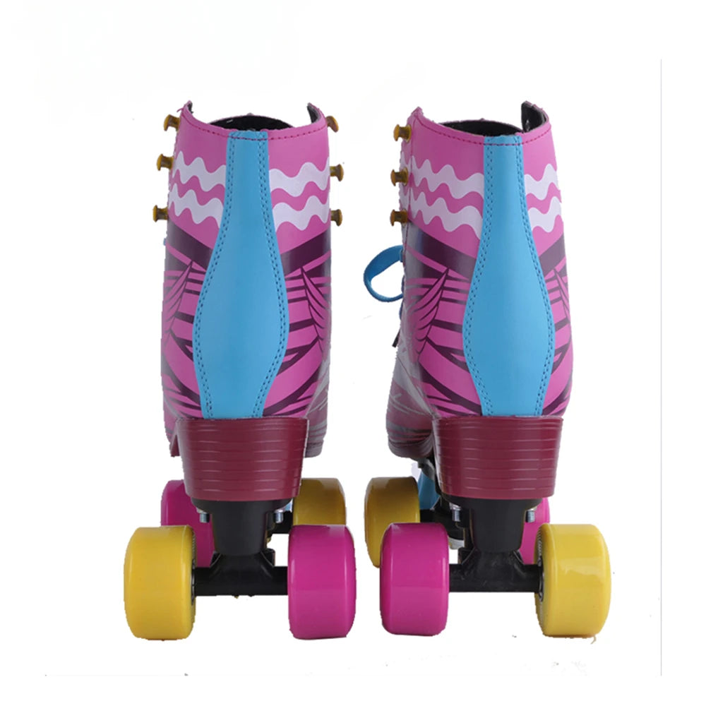 Soy Luna Colorful Classic Quad Roller Skates