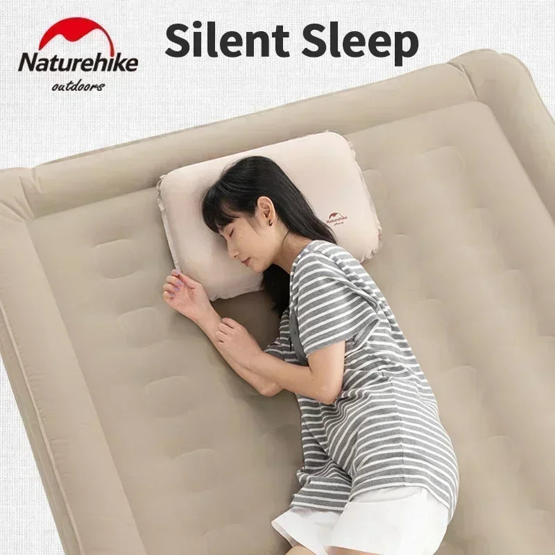 Naturehike Outdoor Camping 45cm Thick TPU Inflatable 2Persons Sleeping Mattress