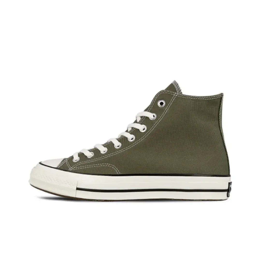 Unisex Converse All Star Lightweight Canvas Shoes (1970s Chuck Taylor - Olive Green)
