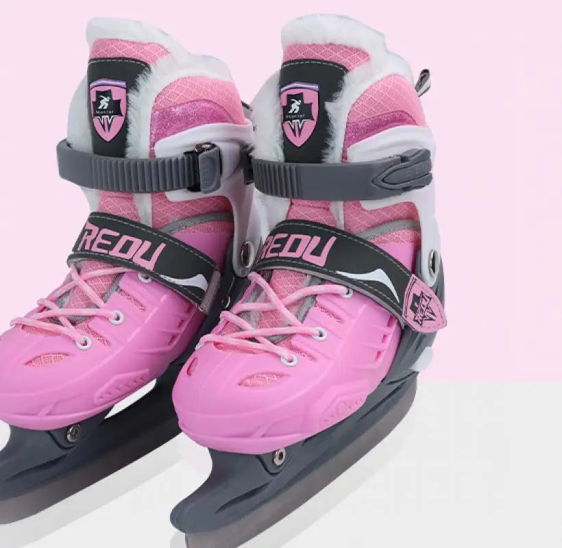 Solid Colored Professional Thermal Ice Skates