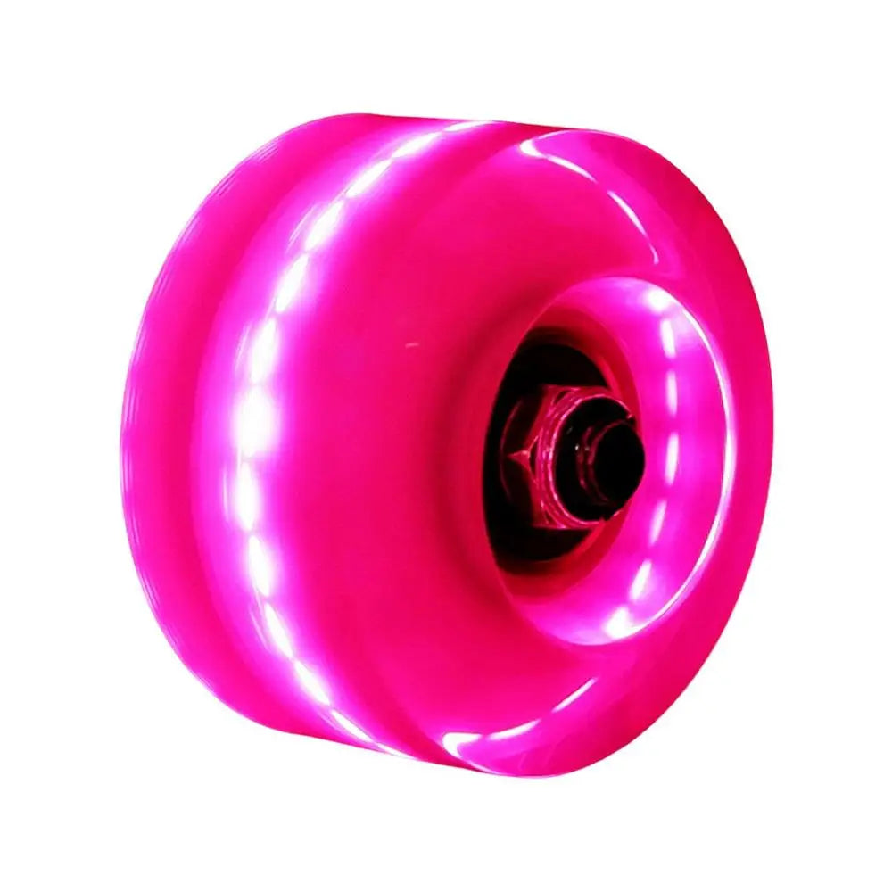 Luminous Quad Roller Skates PU Wheels