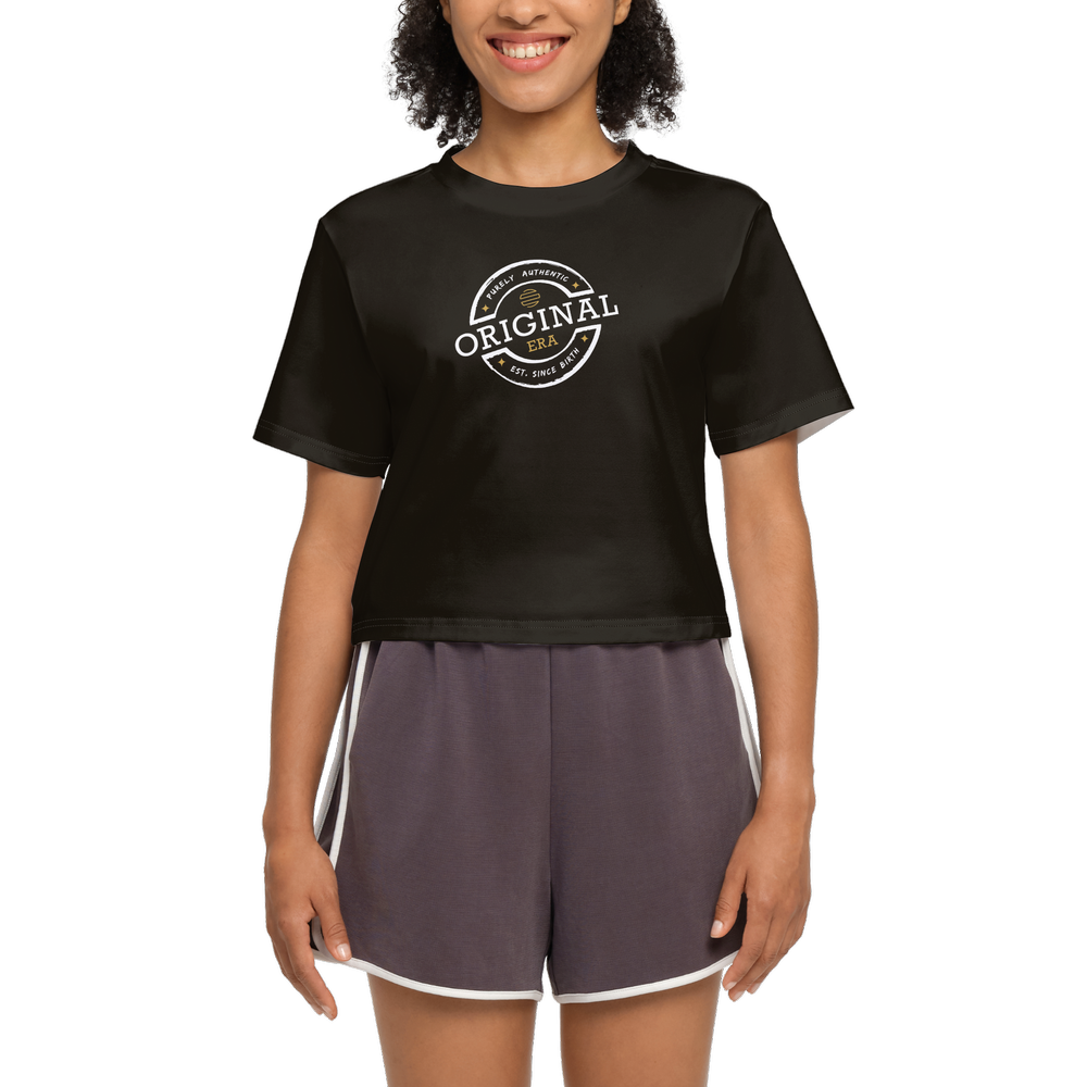 Original Era Women’s Short Sleeve Cropped T-Shirt