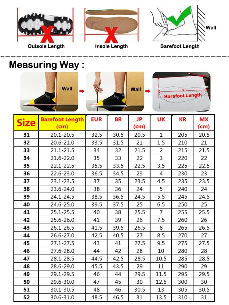 Men's Casual Cotton Shoes (Sizes 45-46)