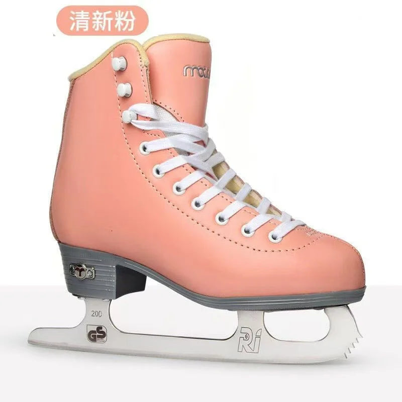 Professional Genuine Leather Thermal Ice Figure Skates