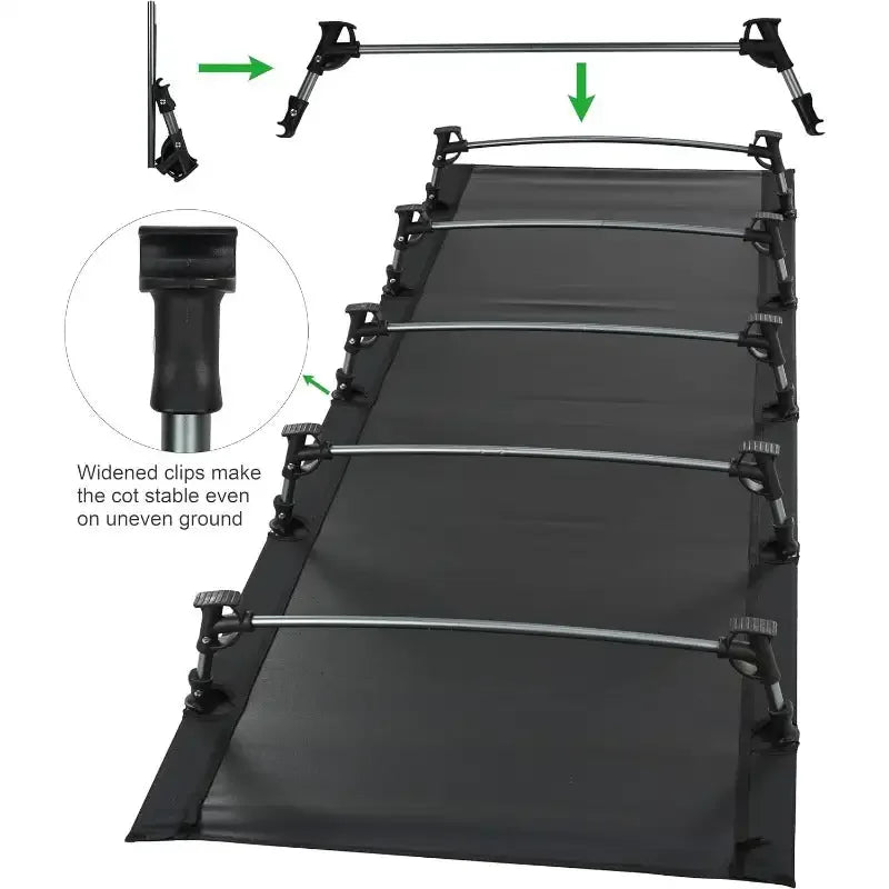 Ultralight Folding Tent Camping Cot Bed