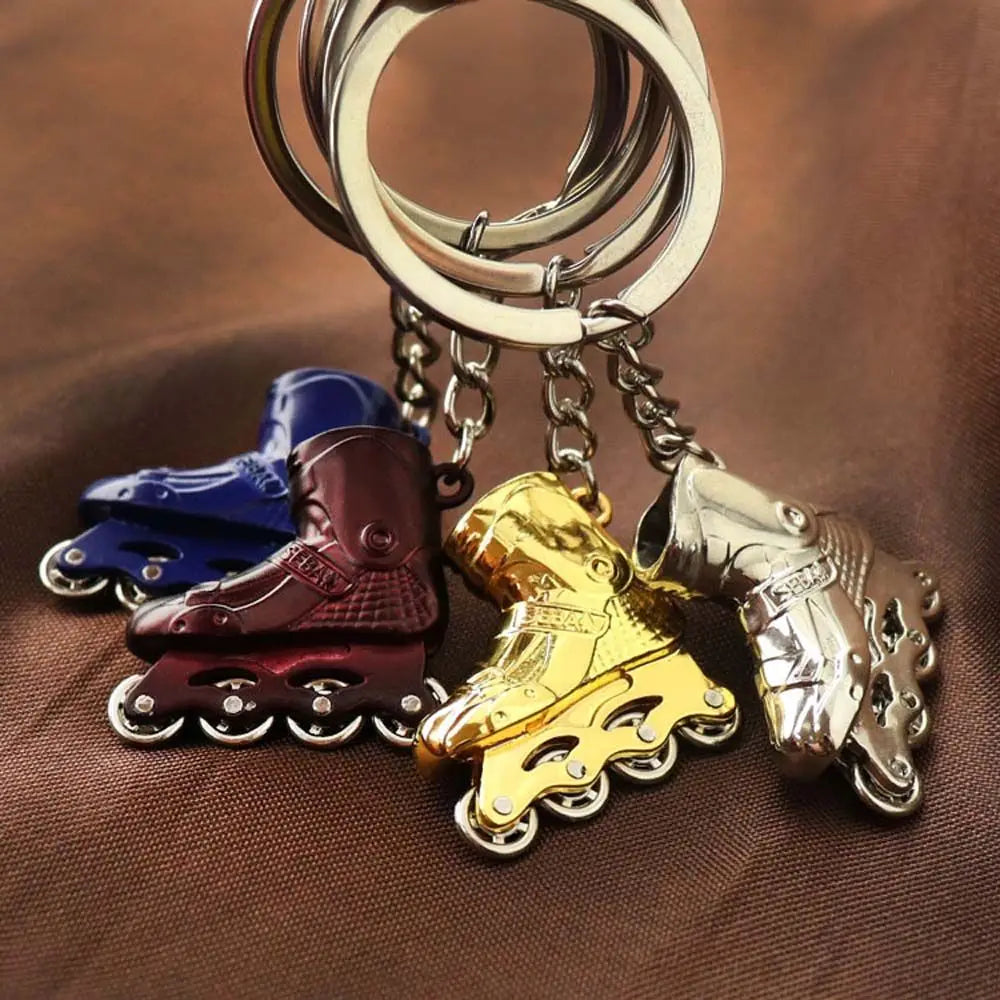 Roller Skate Pendant Key Ring