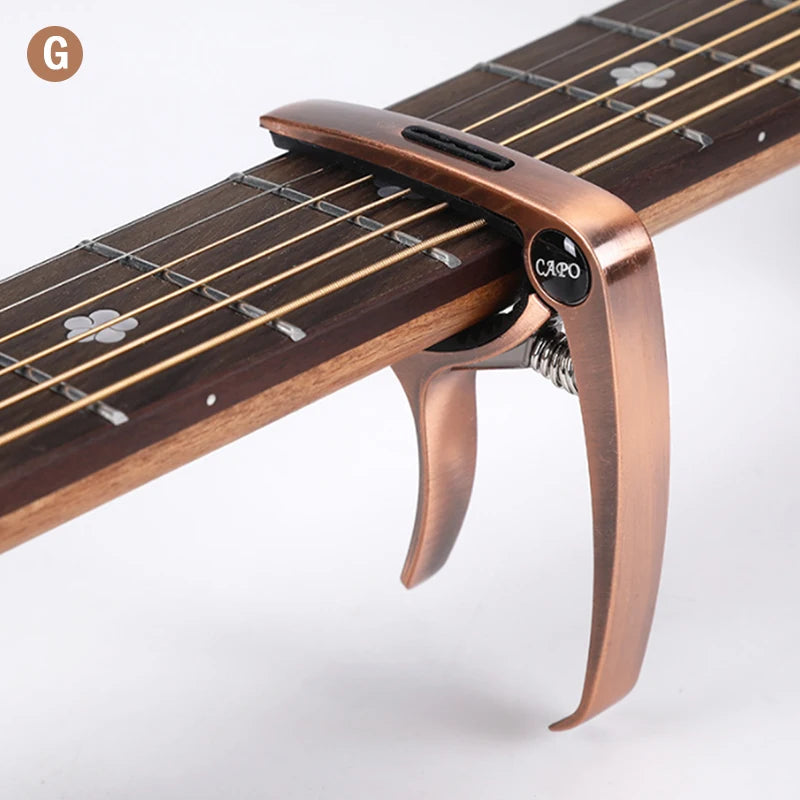 Metal Guitar Capo for Acoustic/Electric/Classic Trigger Change Tune Key Clamp