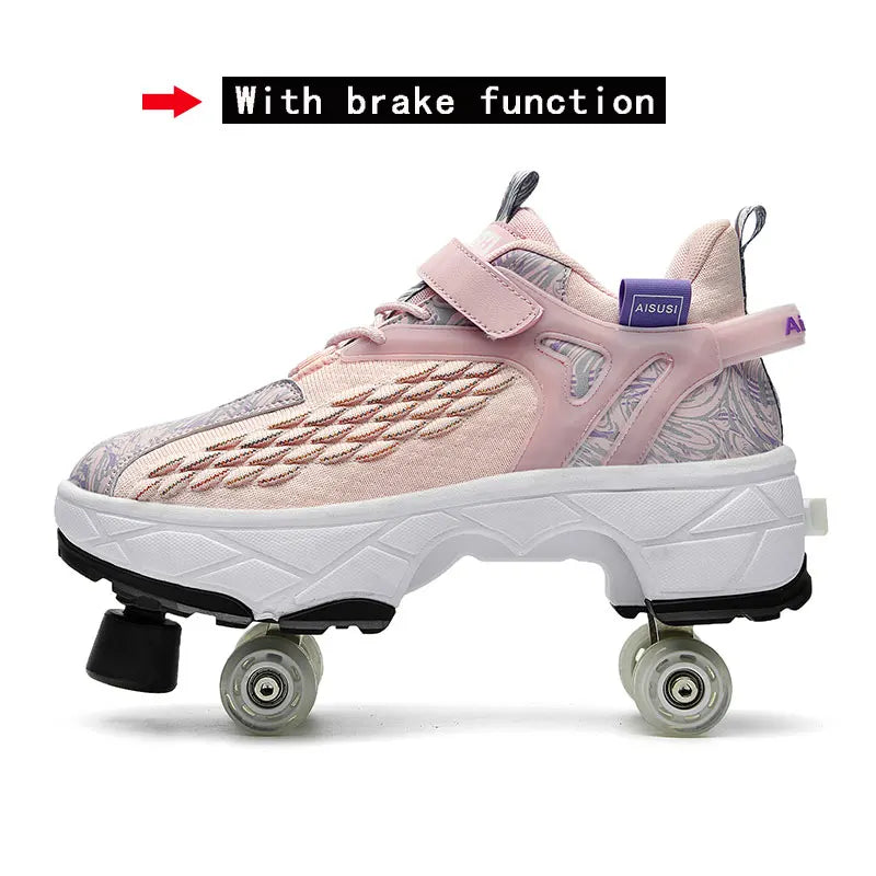 Cartoon Roller Sneakers (Heelys)