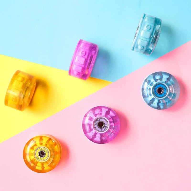 82A PU 58mmx32mm Luminous Outdoor Quad Wheels