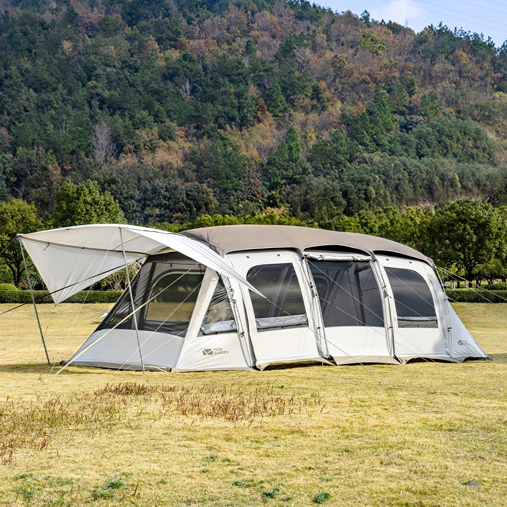 MOBI GARDEN Moby Garden Large Camping LS4 Tunnel Tent