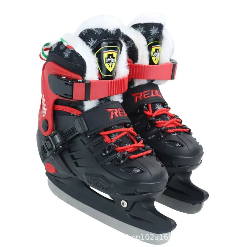 Ice Hockey Skate Shoes, Thermal Speed Sliding Knife