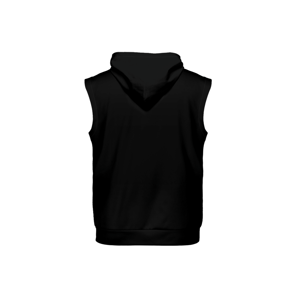 Unisex Regular Fit Sleeveless Pullover Hoodie