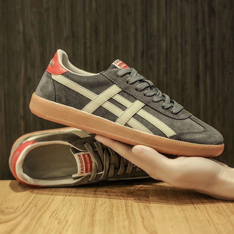 Men's Genuine Leather Casual Retro Flats
