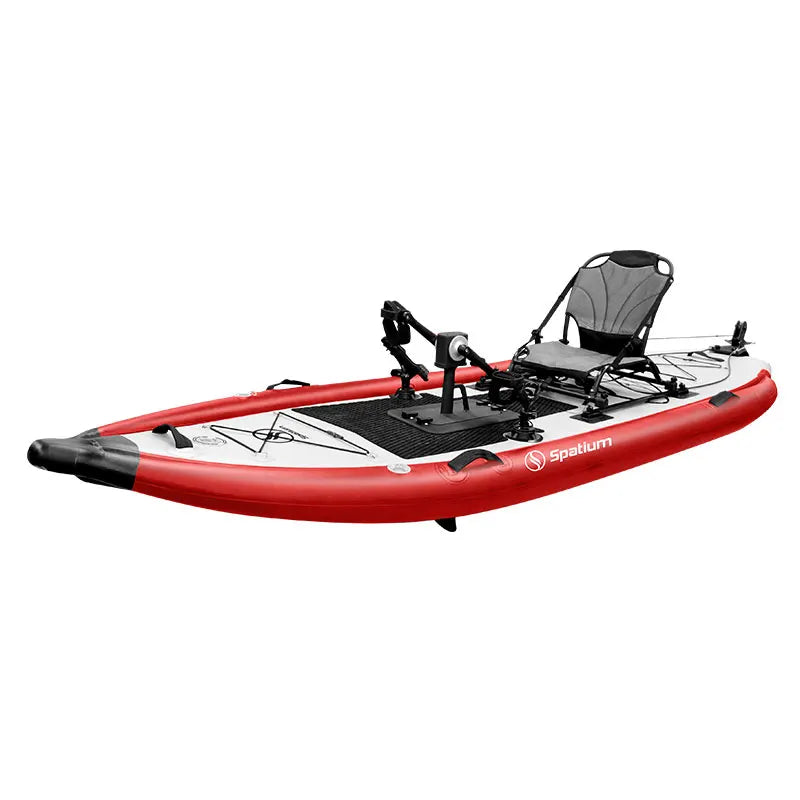 Spatium Portable Inflatable One-Person Pedal Kayak