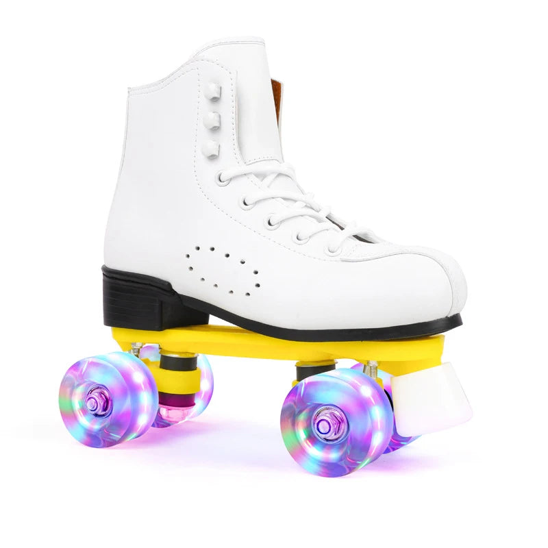 Unisex Indoor/Outdoor Retro Quad Roller Skates
