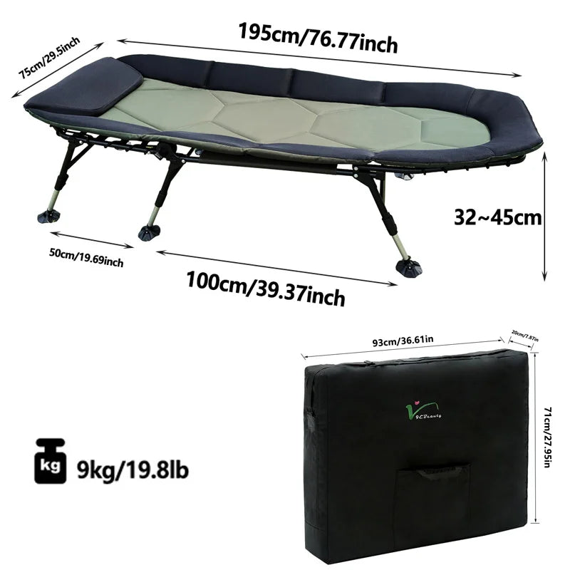 Travel Bed - Compact Ultralight Folding Camping-Cot