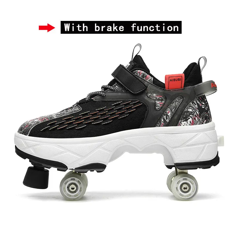 Cartoon Roller Sneakers (Heelys)