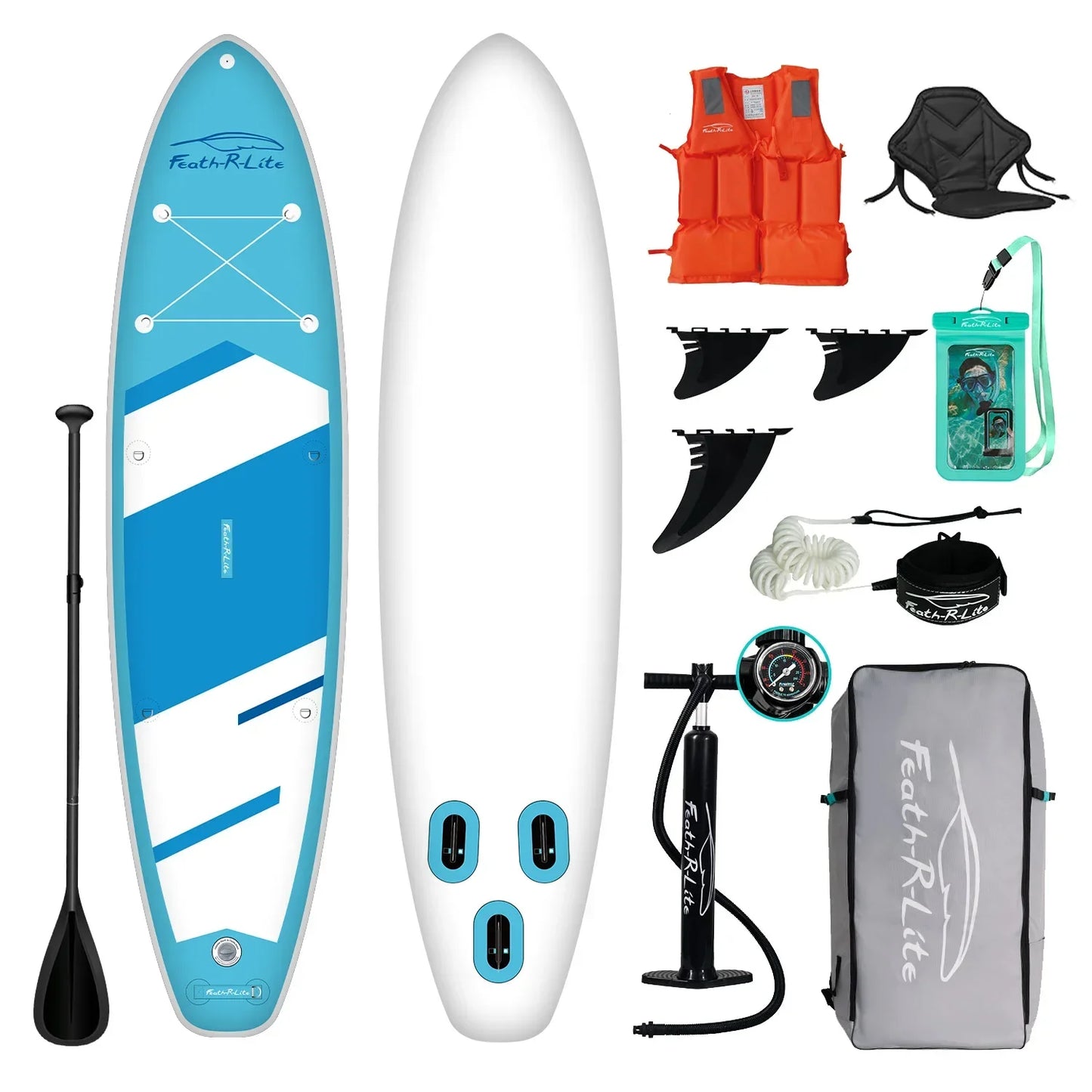 Beginner Portable Thickened Inflatable PVC Paddle Board