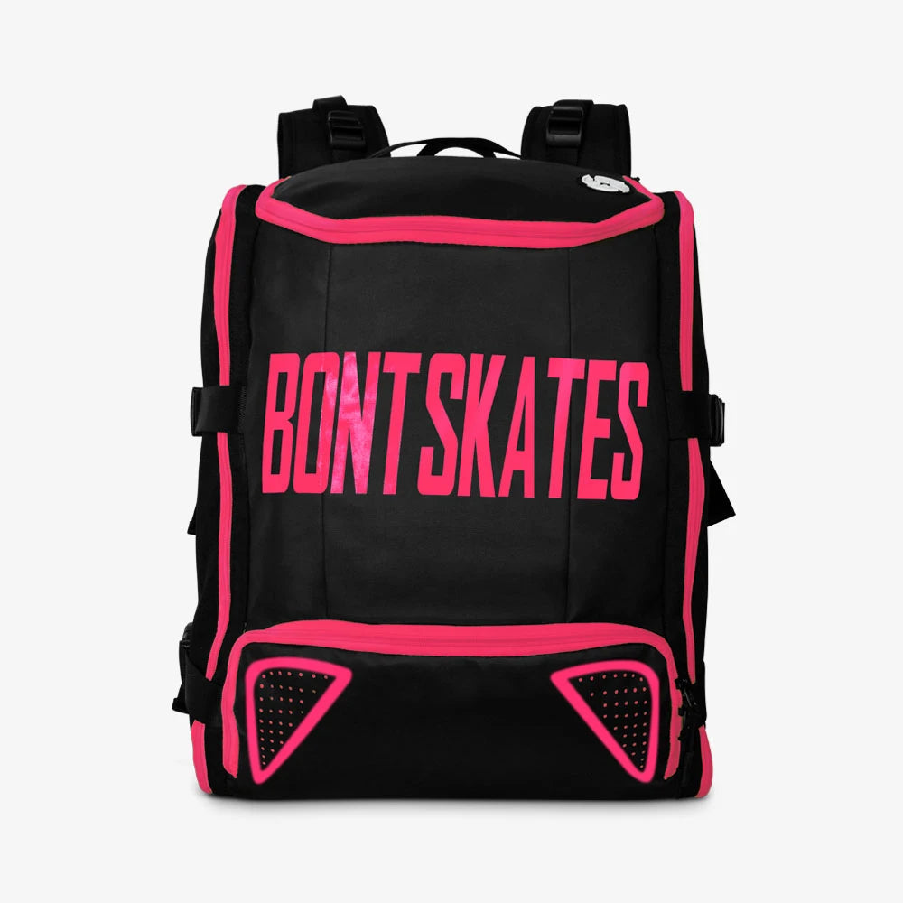 BONT Skates Backpack (Neon Green) - Fits All Skate Types