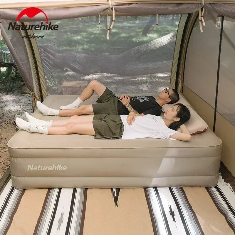 Naturehike Outdoor Camping 45cm Thick TPU Inflatable 2Persons Sleeping Mattress