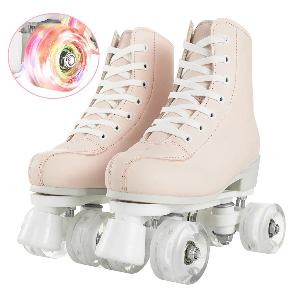 Beginner Stylish Dance Quad Roller Skates