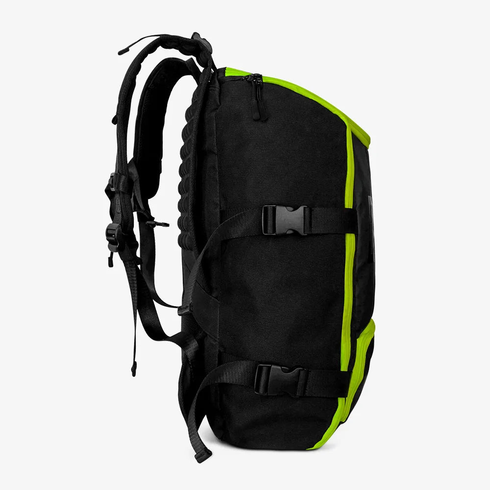 BONT Skates Backpack (Neon Green) - Fits All Skate Types