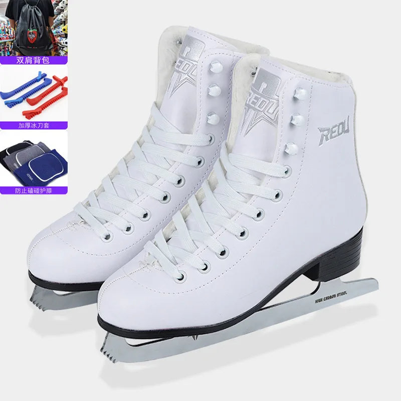 Genuine Leather Ice Figure Skates