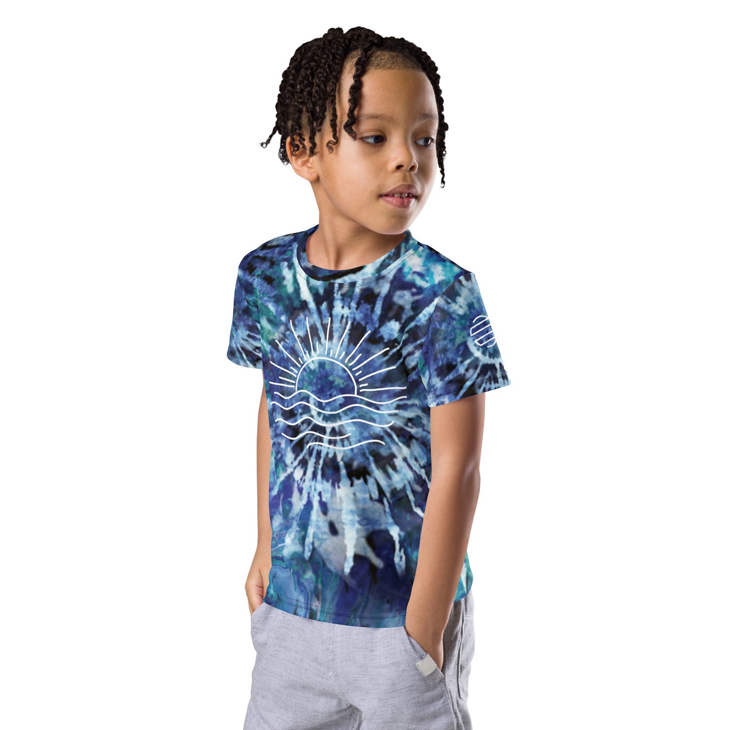 Original Era Tie Dye Sun Kids T-Shirt