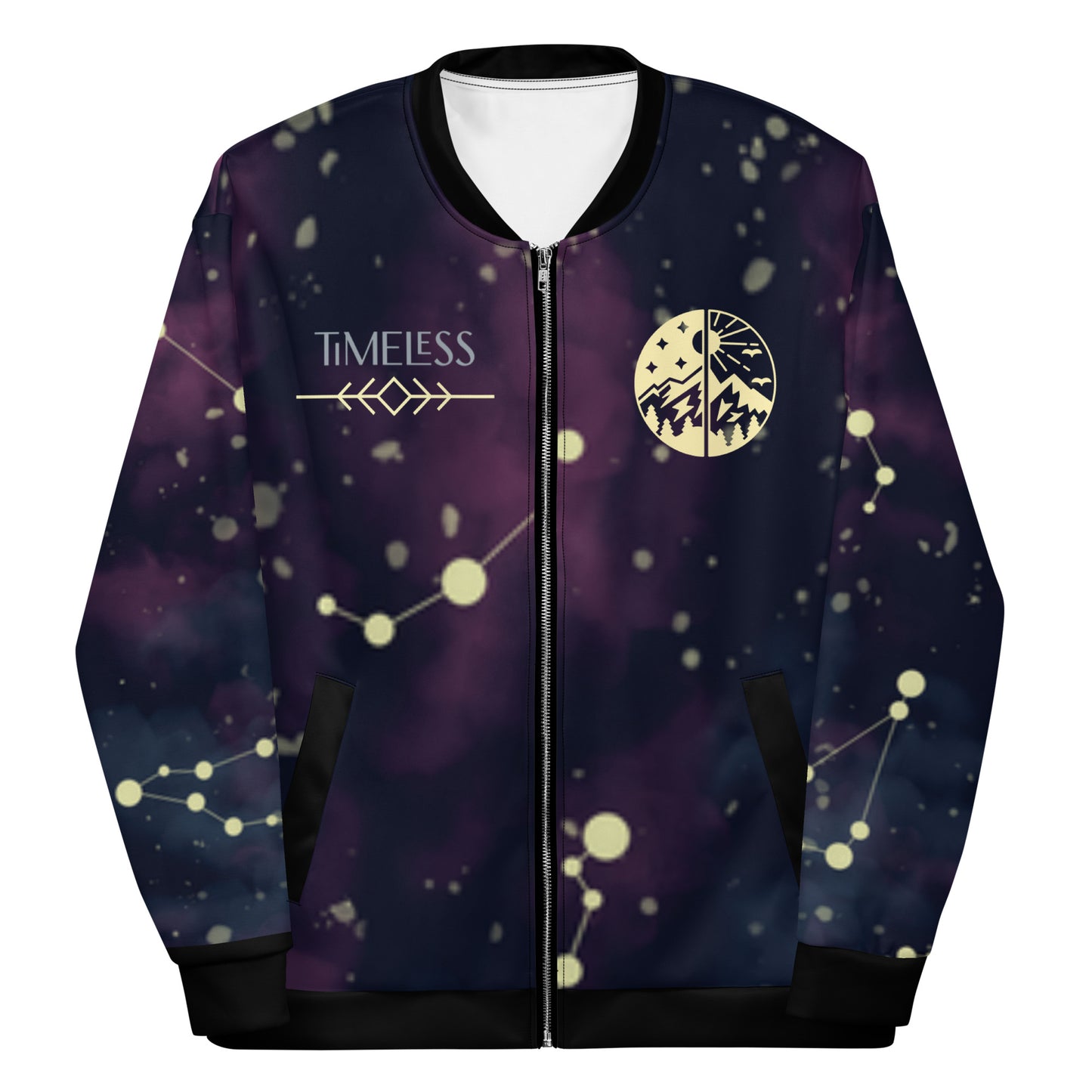 Original Era "Timeless" Constellations Unisex Bomber Jacket