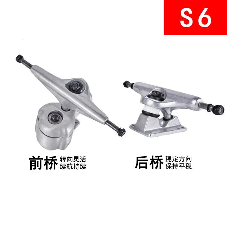Meraki S6 6.25Inch Trucks Surf Skateboard Trucks