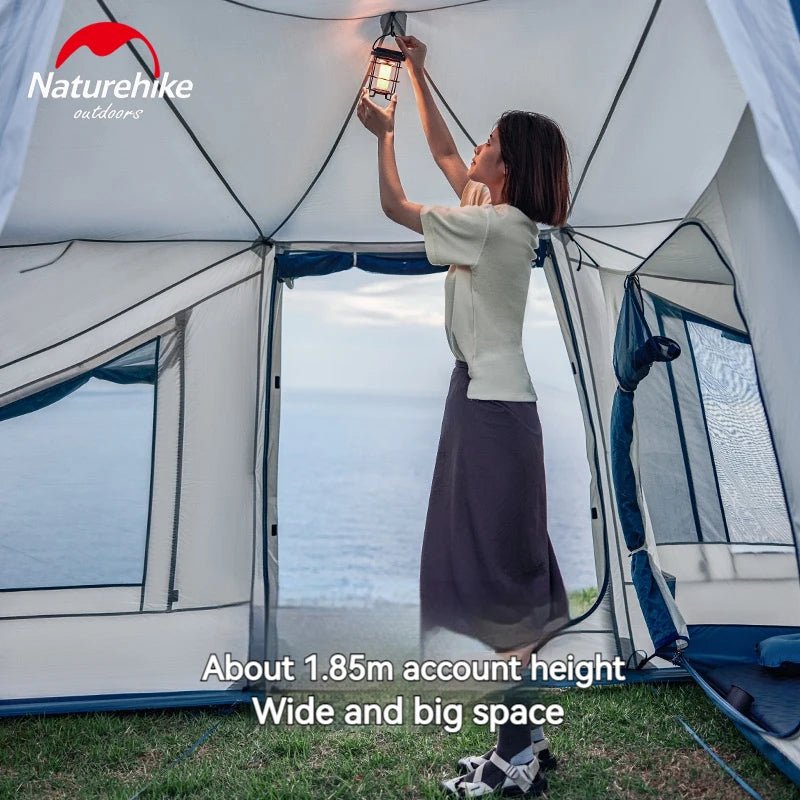 Naturehike Large 2-4 People Inflatable Lightweight Tent