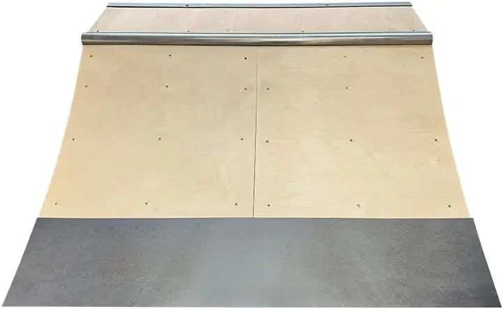 Ultimate All in One Skate Session - Lutzka's 3 in 1 Quarter Pipe by OC Ramps - Wood Skateboard Quarter Pipe, Ledge & Launch Ramp