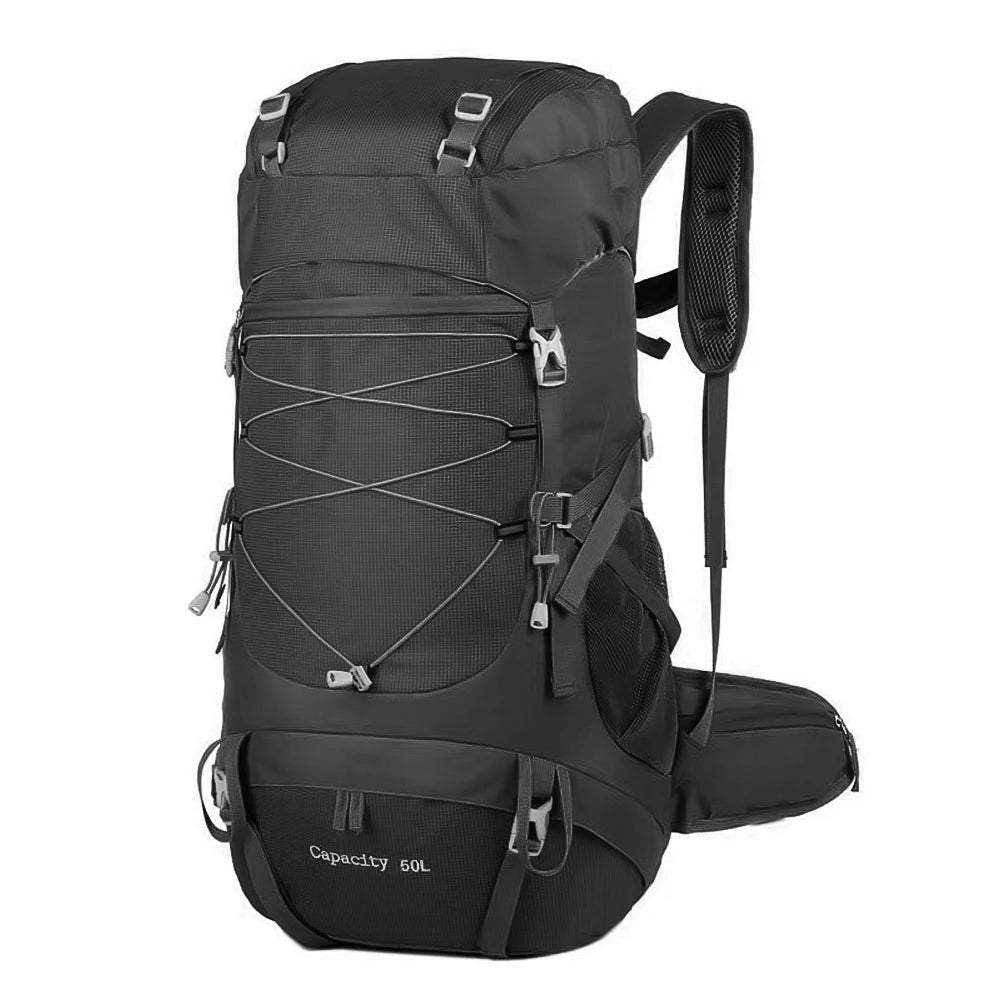 WESTTUNE 50L Multifunctional Hiking Backpack with Rain Cover