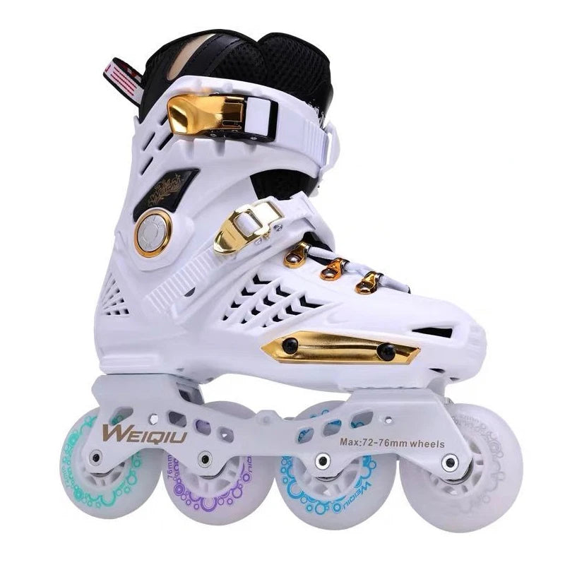 Unisex 4 Wheel Free Skate Inline Roller Blades